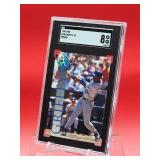 1995 PKK Baseball Ken Griffey Jr Promo Card Near Mint-Mint SGC 8