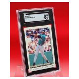 1995 Topps baseball Ken Griffey Jr Card #397 Near Mint-Mint SGC 8