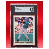 1995 Topps baseball Ken Griffey Jr Card #397 Near Mint-Mint SGC 8