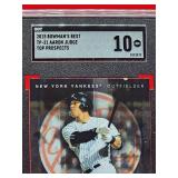 2015 Bowmans Best Baseball Aaron Judge Top Prospects Rookie Card #TP-21 Gem Mint SGC 10