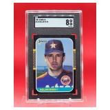 1987 Donruss Nolan Ryan Card #138 Near Mint-Mint SGC 8