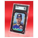 1987 Donruss Nolan Ryan Card #138 Near Mint-Mint SGC 8