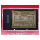 1985 Topps Baseball Mark McGuire Rookie Card #401 Near Mint SGC 7.5