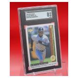 1998 Upper Deck Baseball Ken Griffey Jr Home Run Chronicles Card #55 Near Mint-Mint SGC 8