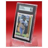 1998 Upper Deck Baseball Ken Griffey Jr Home Run Chronicles Card #55 Near Mint-Mint SGC 8