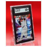 2017 Topps Chrome Aaron Judge Freshman Flash Rookie Card #FF-11 Gem Mint SGC 10