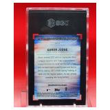 2017 Topps Chrome Aaron Judge Freshman Flash Rookie Card #FF-11 Gem Mint SGC 10