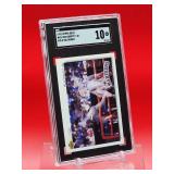 1992 Upper Deck Baseball Ken Griffey Jr Gold Hologram Card #424 Gem Mint SGC 10