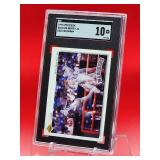 1992 Upper Deck Baseball Ken Griffey Jr Gold Hologram Card #424 Gem Mint SGC 10