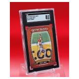 2013 Topps Gypsy Queen Baseball Mike Trout Glove Stories Card #GS-MT Near Mint-Mint SGC 8