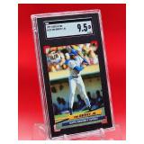 1992 Fleer Ultra Baseball Ken Griffey Jr Card #123 Near Mint SGC 9.5
