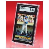 1992 Fleer Ultra Baseball Ken Griffey Jr Card #123 Near Mint SGC 9.5