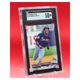 2017 Bowman Baseball Ronald Acuna Draft Rookie Card #BD-39 Gem Mint SGC 10