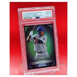 Limited 8/199 2012 Bowman Sterling Baseball Francisco Lindor Prospects Refractor Card #BSP23 Near Mint-Mint PSA 8