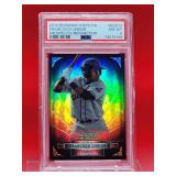 Limited 8/199 2012 Bowman Sterling Baseball Francisco Lindor Prospects Refractor Card #BSP23 Near Mint-Mint PSA 8