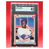 1990 Post Cereal Ken Griffey Jr Card #23 Very Good-Excellent SGC 4