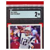 2012 Topps Football Tom Brady Card #440 Good SGC 2