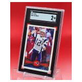 2012 Topps Football Tom Brady Card #440 Good SGC 2