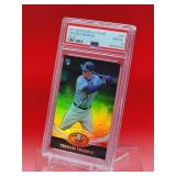 2011 Bowman Platinum Baseball Freddie Freeman Gold Rookie Card #57 Near Mint-Mint PSA 8