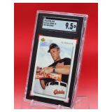 1992 Upper Deck Baseball Cal Ripken Jr Gold Hologram Card #165 Mint SGC 9.5