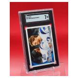 2010 Topps Football Tom Brady Card #347 Near Mint SGC 7