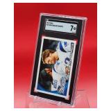 2010 Topps Football Tom Brady Card #347 Near Mint SGC 7