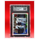 2010 Topps Baseball Rodriguez/Jeter/Cano Checklist Card #269 Gem Mint SGC 10