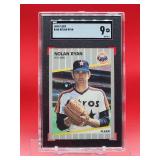 1989 Fleer Baseball Nolan Ryan Card #368 Mint SGC 9