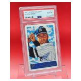 2001 Topps Gallery Baseball Derek Jeter Card #11 Gem Mint PSA 10