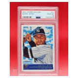 2001 Topps Gallery Baseball Derek Jeter Card #11 Gem Mint PSA 10