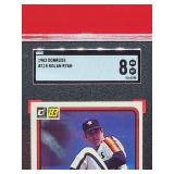 1983 Donruss Baseball Nolan Ryan Card #118 Near Mint-Mint SGC 8
