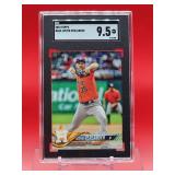 2018 Topps Baseball Justin Verlander Card #650 Mint SGC 9.5