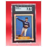 1982 Fleer Baseball Nolan Ryan Card #229 Near Mint SGC 7.5