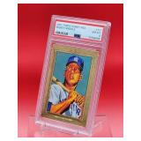 2007 Topps Baseball Mickey Mantle Turkey Red Card #117 Near Mint-Mint PSA 8