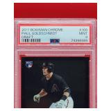 2011 Bowman Chrome Baseball Paul Goldschmidt Draft Rookie Card #108 Mint PSA 9