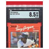 1990 Donruss Baseball Tony Gwynn Card #86 Near Mint-Mint SGC 8.5
