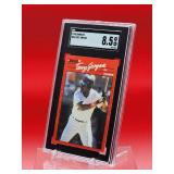 1990 Donruss Baseball Tony Gwynn Card #86 Near Mint-Mint SGC 8.5