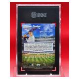 2017 Topps Stadium Club Baseball Aaron Judge Rookie Card # 64 Mint SGC 9.5