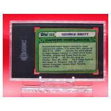 1982 Topps Baseball George Brett All-Star Card #549 Excellent-Near Mint SGC 6