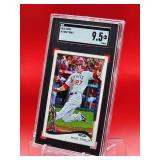 2014 Topps Baseball Mike Trout Card #1 Mint SGC 9.5