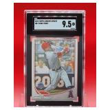2013 Topps Chrome Mike Trout Card #MB-9 Mint SGC 9.5