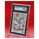2013 Topps Chrome Mike Trout Card #MB-9 Mint SGC 9.5