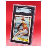 1982 Donruss Baseball Nolan Ryan card #419 Near Mint SGC 7