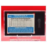 1982 Donruss Baseball Nolan Ryan card #419 Near Mint SGC 7