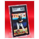 1993 Topps Stadium Club Baseball Frank Thomas Members Choice Card #746 Near Mint-Mint SGC 8.5