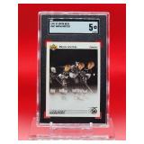 1991-92 Upper deck Hockey Wayne Gretzky Card #437 Excellent SGC 5