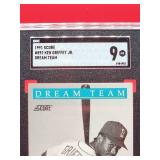 1991 Score Baseball Ken Griffey Jr Dream Team Card #892 Mint SGC 9