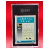 1991 Score Baseball Ken Griffey Jr Dream Team Card #892 Mint SGC 9