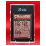 1989 Topps Baseball Pete Rose Card #505 Near Mint SGC 7