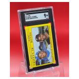 1991 Fleer Baseball Ken Griffey Jr / Barry Bonds Second Generation Stars Card #710 Mint SGC 9